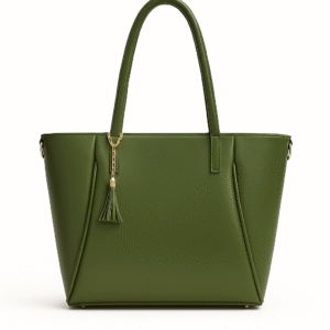 Olive tote bag for work and everyday use – women’s shoulder handbag by OhMyBag.pk”